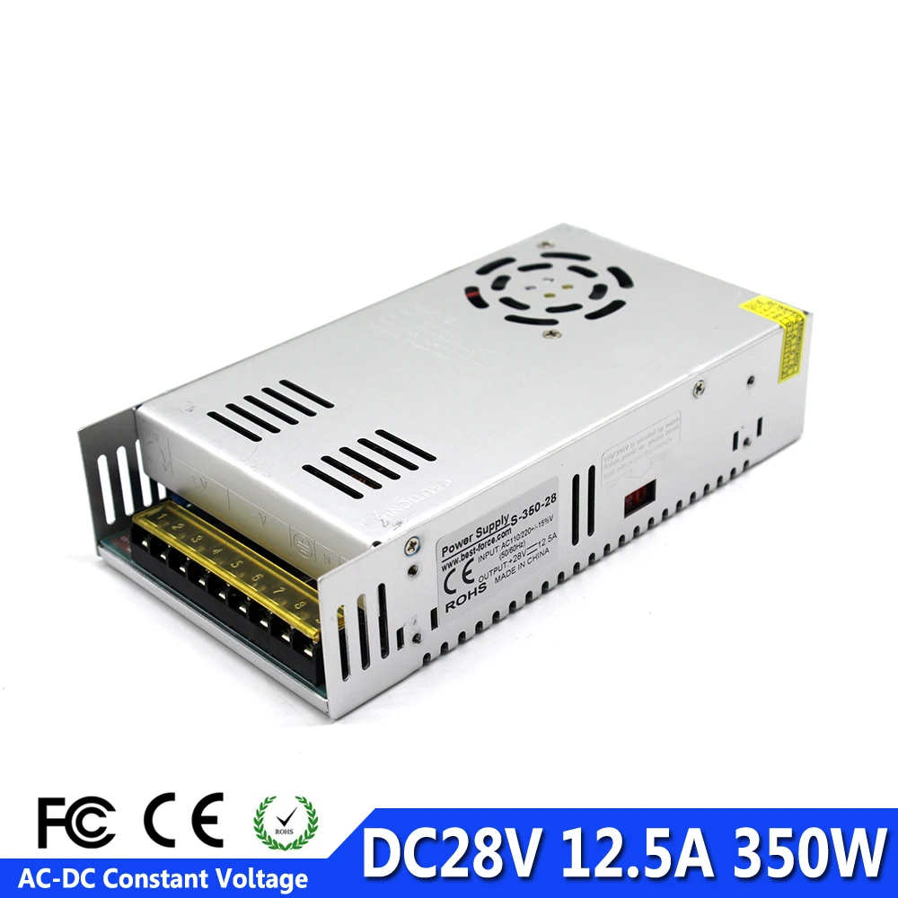 Переменный источник питания DC28V 12.5A 350 Вт трансформаторы источника 110 В 220 AC DC 28 в SMPS