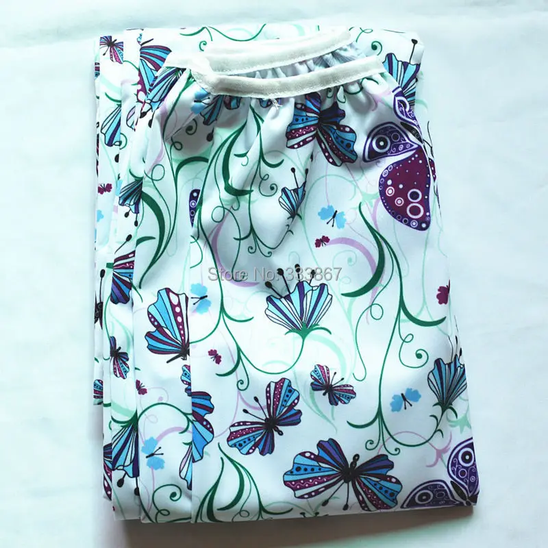 1 Butterfly Pail Liner for Cloth Diaper Nappy Insert PUL Large Wet Bag Elastic Washable Waterproof 70cmx75cm/27.6inchx29.5inch | Мать и