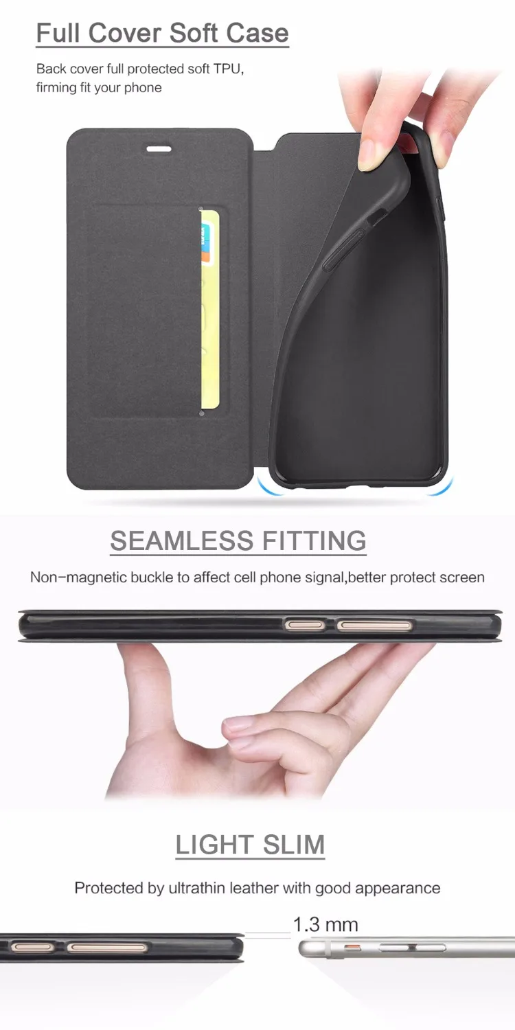 For Xiaomi redmi 4 4A 4X 5 Plus Note 5A Pro Leather Wallet Flip Case 8 MI8 Mix 2 2s Stand silicone Coque | Мобильные телефоны и