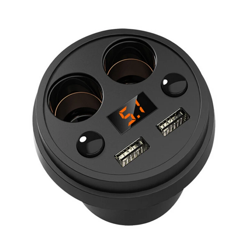 Onever 5V 3.1A устройство для автомобиля с двумя портами USB Зарядное 12 24V 2 Порты и