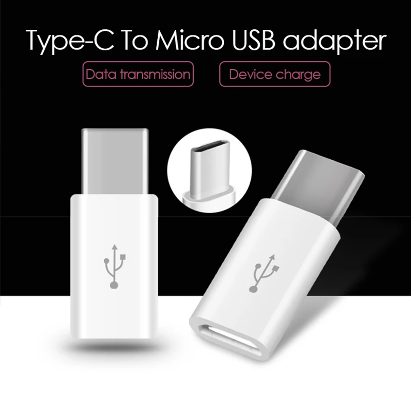 UTAHI C29 тип-c к mi cro USB адаптер Android V8 USBC конвертер для Letv Xiaomi 5X Oneplus samsung S8 Plus NK-Shopping |