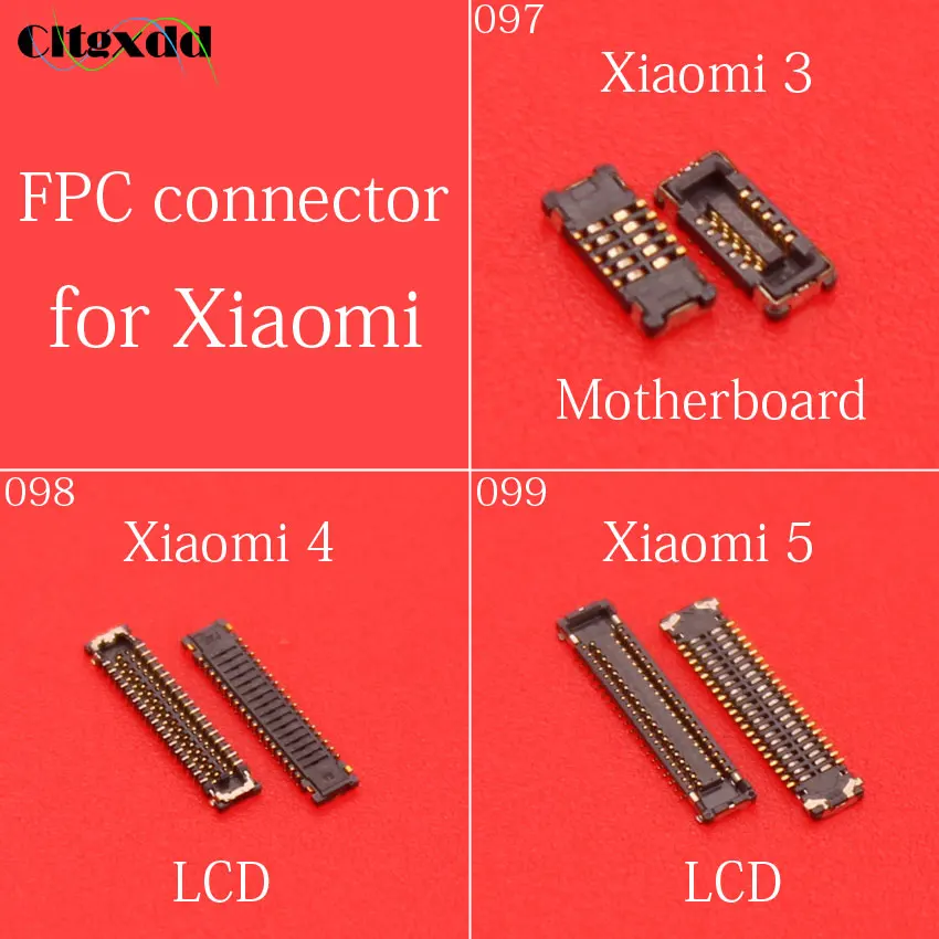 clttxdd For Xiaomi Mi3 Mi4 Mi5 Touch Screen Digitizer LCD display screen FPC connector logic on motherboard mainboard | Обустройство