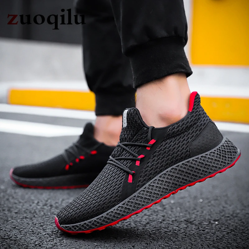 2020 New Mesh Men Casual Shoes Lac-up Lightweight Comfortable Breathable Walking Sneakers Tenis Feminino Zapatos | Обувь