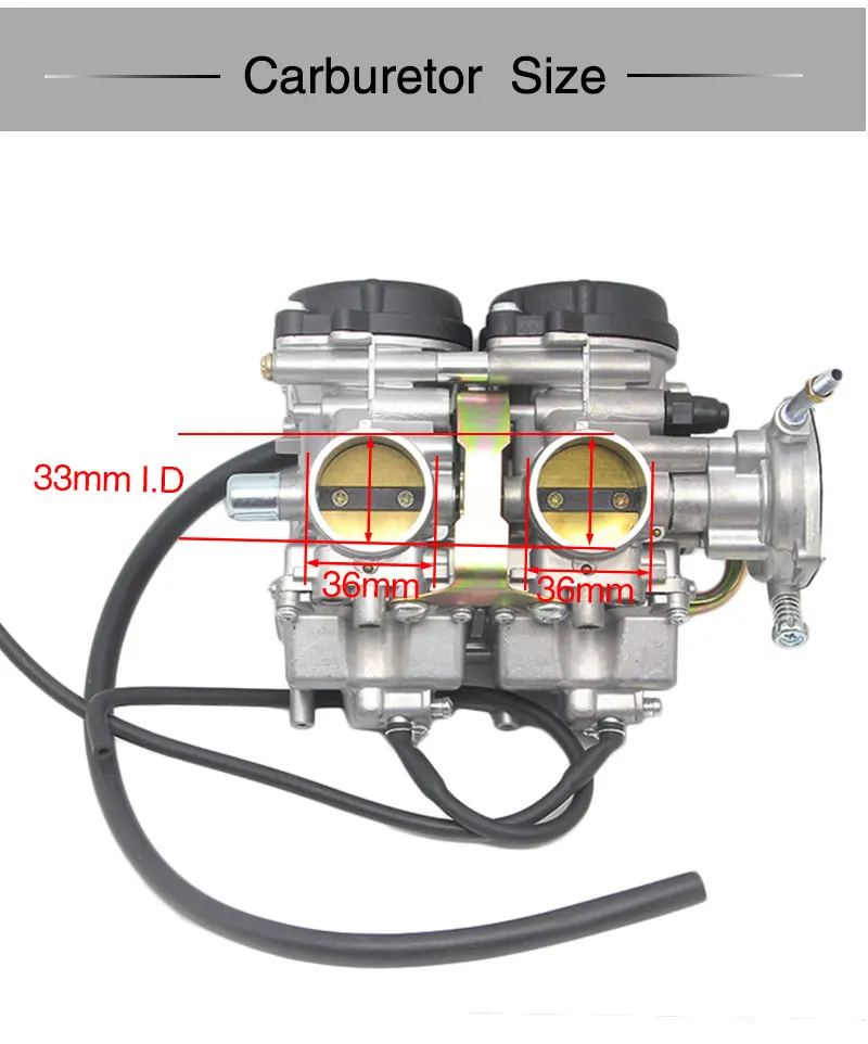 ZSDTRP 33 мм pd33j-s мотоцикл Карбюратор Carb 4 тактный для Yamaha Raptor 660R YFM660R 2001-2005 ATV UTV двигатель гоночный мото