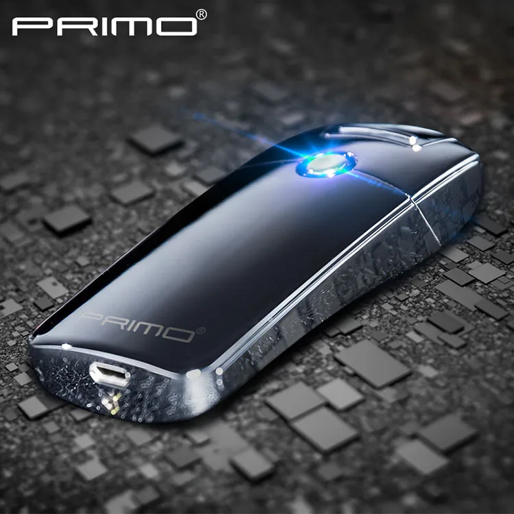 Primo Usb зарядка дуга Зажигалка USB ветрозащитный личность электронные зажигалки