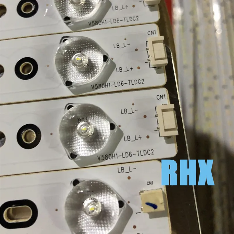 10 шт./лот для Konka LED58R5500F Skyworth 58E560S ЖК Телевизор подсветка полоса V580H1 LD6 TRDC2/TLDC2 is (5 шт.