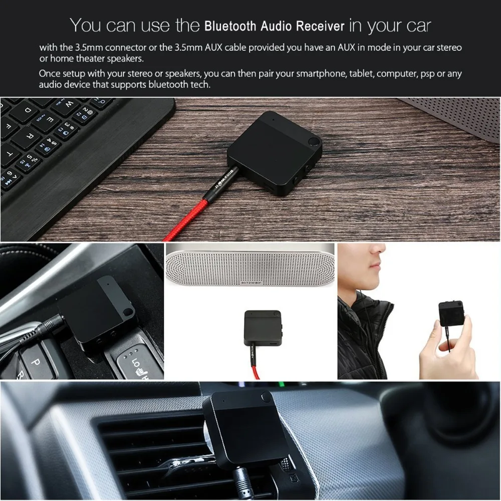 Bluetooth 5 0 Aptx низкая задержка стерео домашний ТВ аудио передатчик приемник