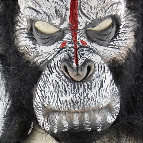 Новинка 2017 Маскарадная маска с изображением планеты обезьяны на Хэллоуин