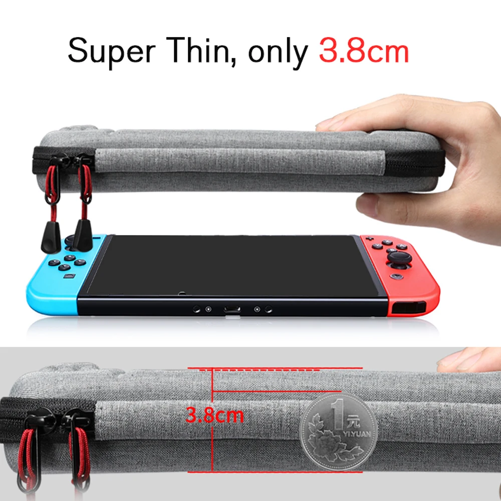 Чехол Liboer Zend Switch, Жесткий Чехол, тонкий чехол для путешествий, для консоли nintendo Switch, аксессуары для переноски