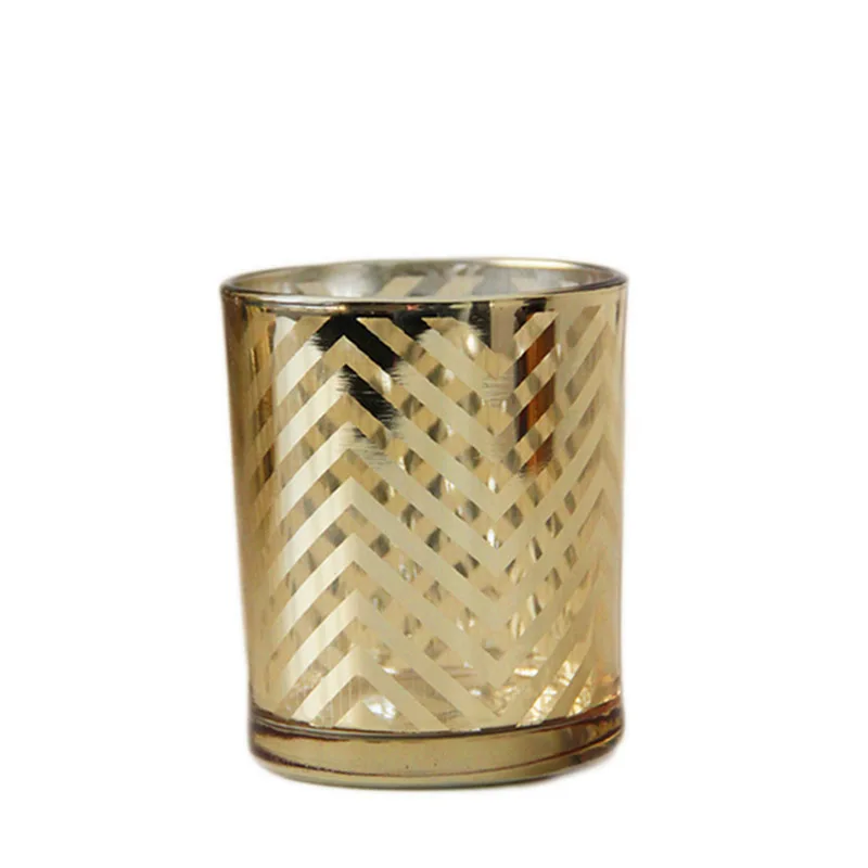 Портативный классический хрустальный подсвечник candleHolder домашний декор канделябр Менора люкс - Цвет: fold line