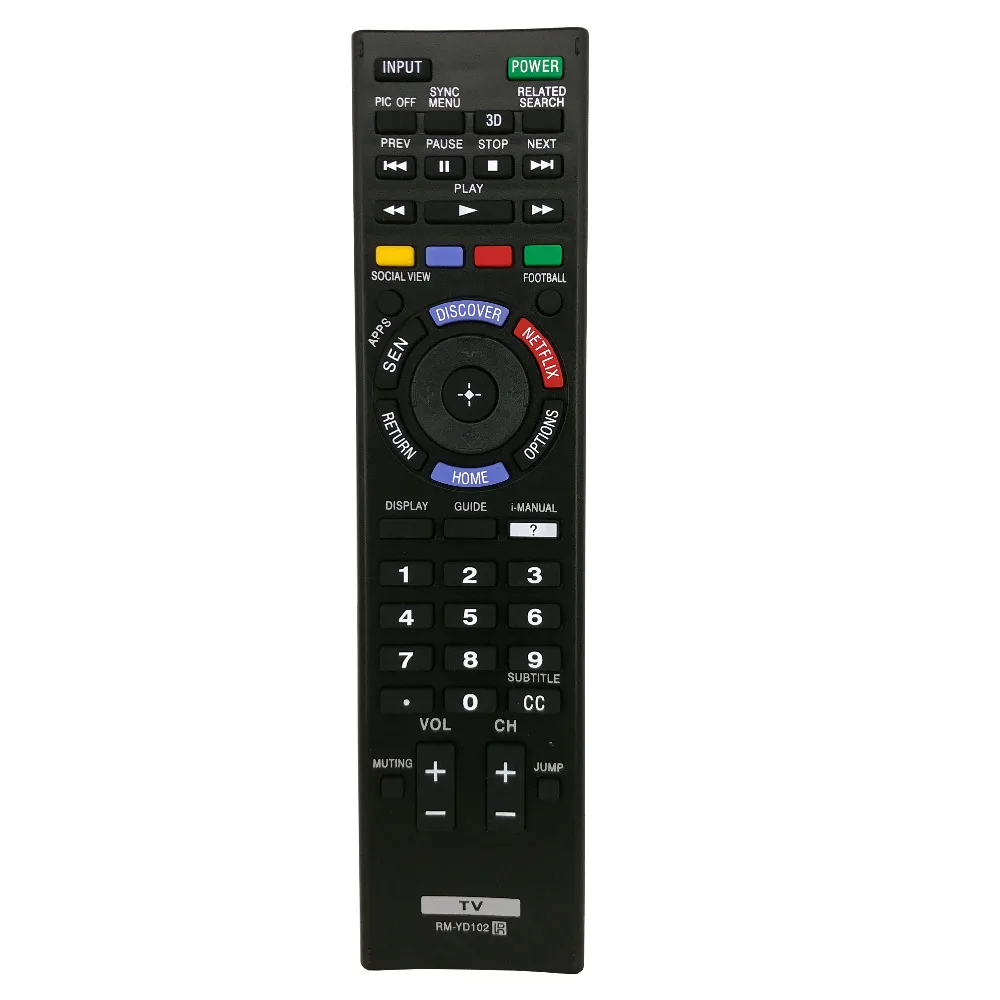 Новый телефон с дистанционным управлением для Sony LCD LED HD TV RM-YD102 YD103 RM-YD087 149276611 |