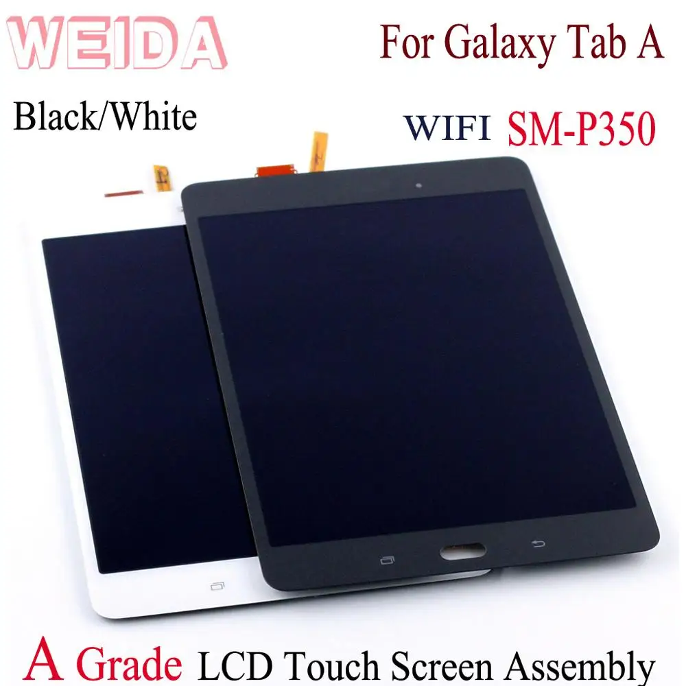 Сменный жк дисплей WEIDA 8 дюймов для Samsung Galaxy Tab 10 P350 сенсорный экран с цифровым