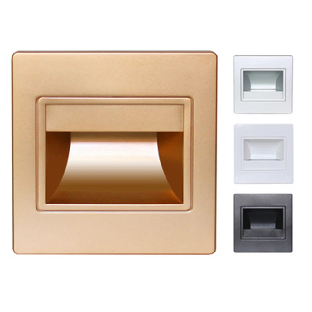 [5 шт./лот] Современные встраиваемые светодиодные светильники для лестниц Новые