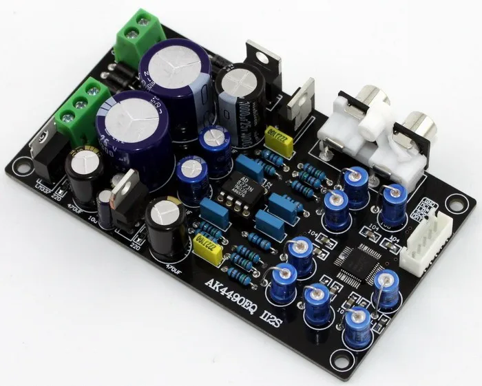 Frss AK4490EQ AK4490 II2S ЦАП Декодер доска/AC15V-0-AC15V(15 Вт) AC9V 10 Вт
