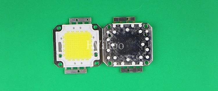 Высокая яркость 100 Вт 50 Вт 30 Вт 20 Вт 10 Вт светодиодный чип 30*30 мил Cree SMD COB DIY прожектор лампа Теплый/Холодный белый Интегрированный полный ватт