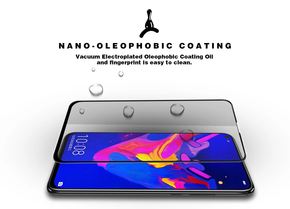 Honor View 20 закаленное стекло защита для экрана полное покрытие Huawei V20 стеклянная