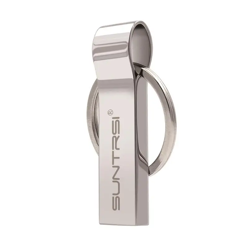 USB флеш накопитель Suntrsi 64 ГБ металлический брелок водонепроницаемый на заказ 32
