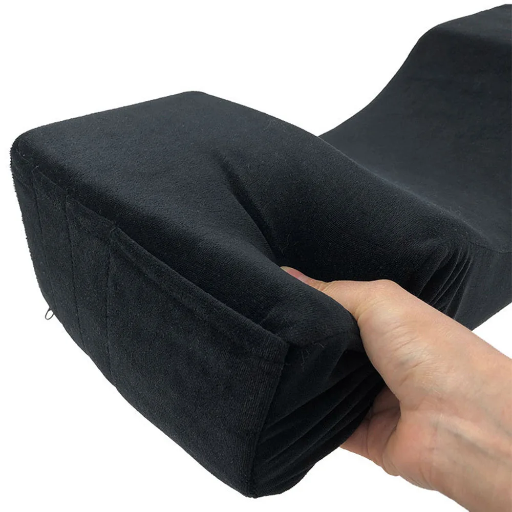 Grafting eyelashes special pillows leather and flannel Pillow Eyelash Make Up Extension Curve Salon Use Neck | Красота и здоровье