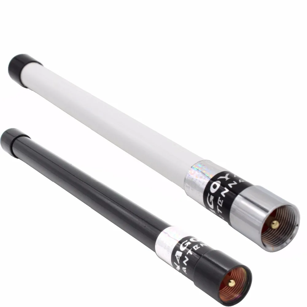 Автомобильная антенна из стекла и волокна Нагоя PL259 Двухдиапазонная Мобильная