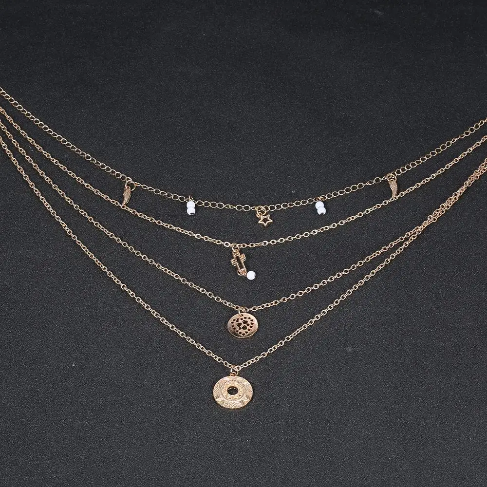 4 шт./компл. в этническом стиле ветер диск летнее солнце полые круглой формы форме