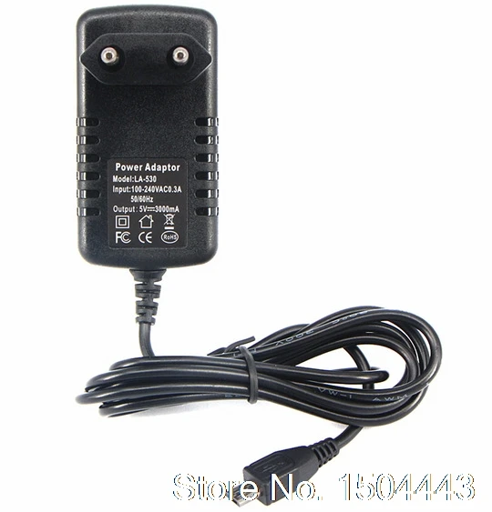 Штепсельная Вилка европейского стандарта: 5V3A 5В/3A Raspberry PI 3 адаптер питания