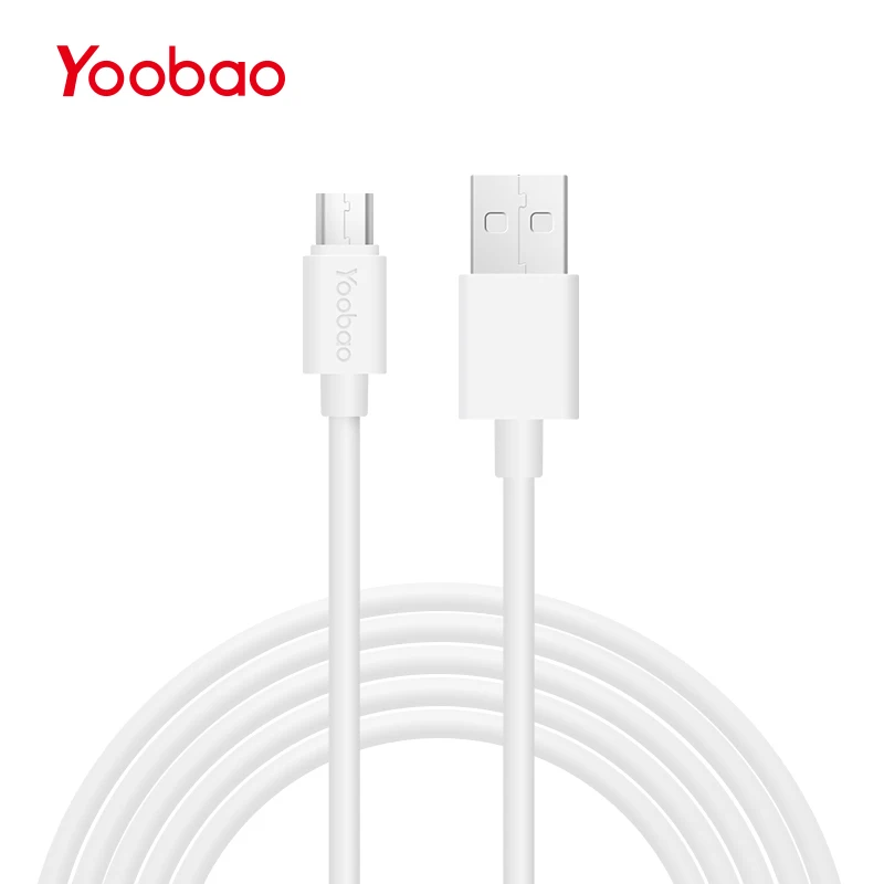 Yoobao 402 Micro USB кабель быстро зарядный 0 8/1/2/3 м для передачи данных Android Mobile телефонный