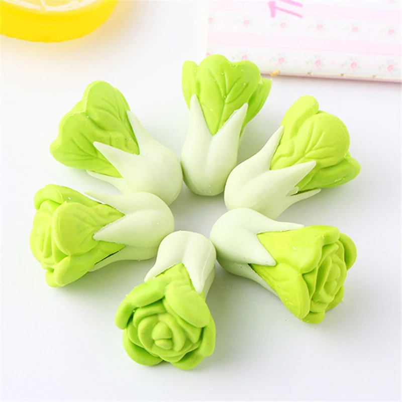 2 шт./лот овощи капуста Ананас &quotКукуруза&quot арахиса карандаши ластик из каучука