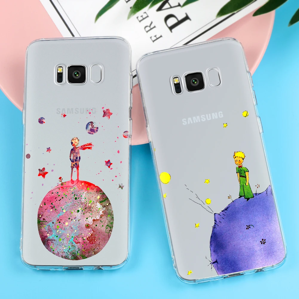 С принтом Маленький принц земли из термопластичного полиуретана для samsung Galaxy S5 S6