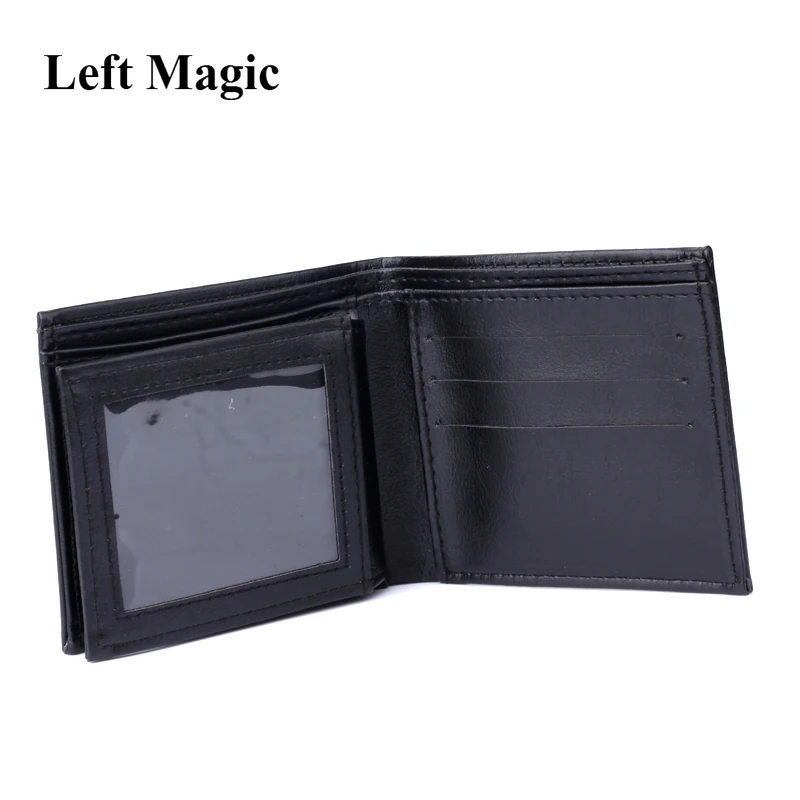 Огненный кошелек волшебные трюки кожаный с большим пламенем для волшебных