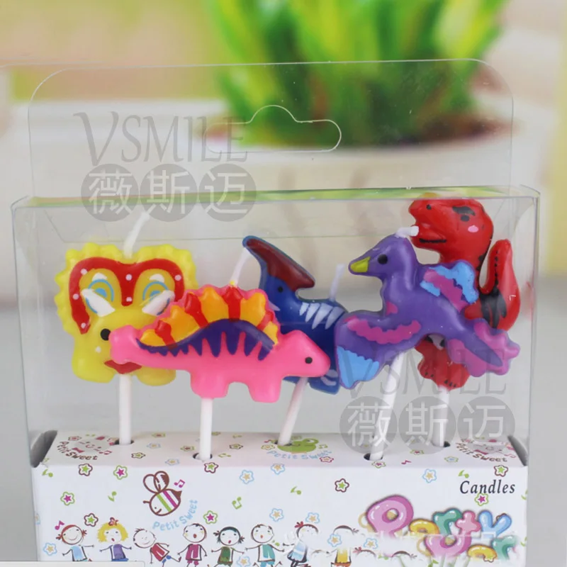 5pcs Busy Bee Flowers Sun inkfish Princess theme kids Birthday Candle cake decoration supplies | Дом и сад