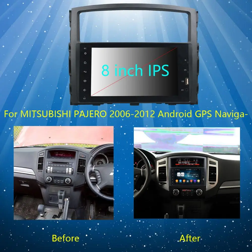 Автомобильный DVD плеер с GPS Навигатором 8 дюймов IPS ядер 4 Гб ОЗУ + 64 ПЗУ Android 9 0 для