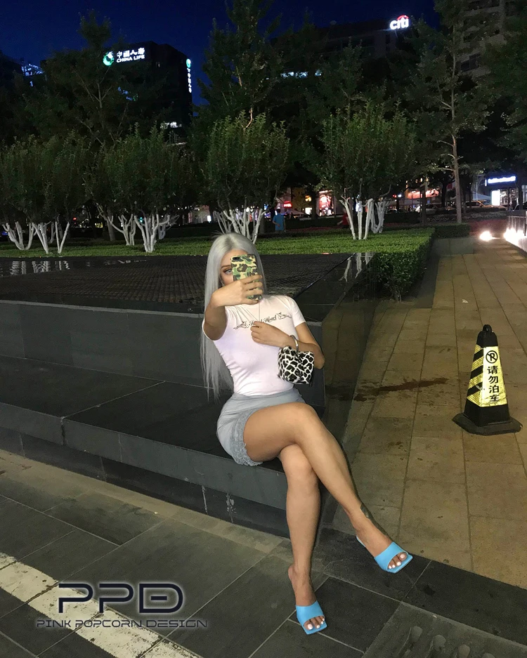 Маленький олень напечатанный розовый круглый вырез хлопок тонкий короткий рукав