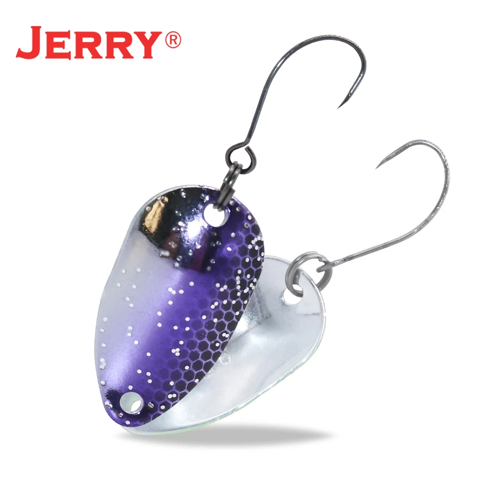 Jerry Gemini Pesca рыболовной сети 2g 3 5g 4 5 г несколько цветов Micro рыболовные ложки форель