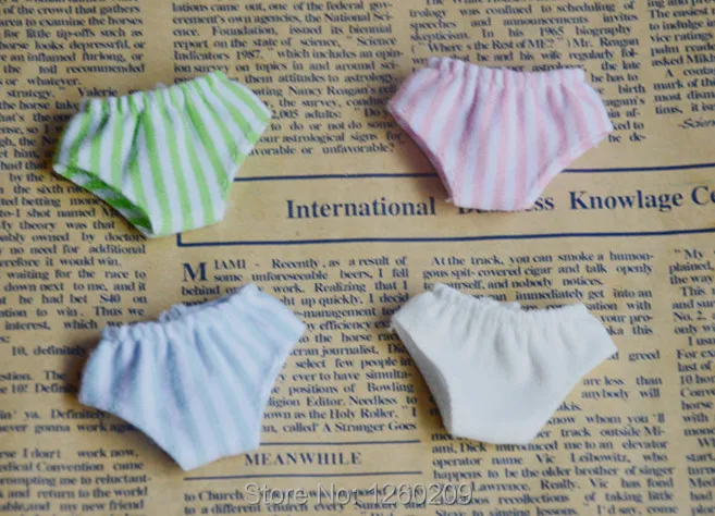 4 шт./лот кукольная одежда Кукольное нижнее белье аксессуары для кукол 02 (подходит