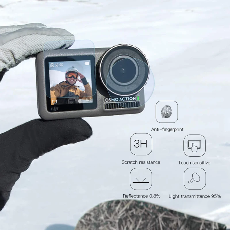 Пленка AR HD антиотражающая пленка для экрана Защитная Взрывозащищенная dji osmo