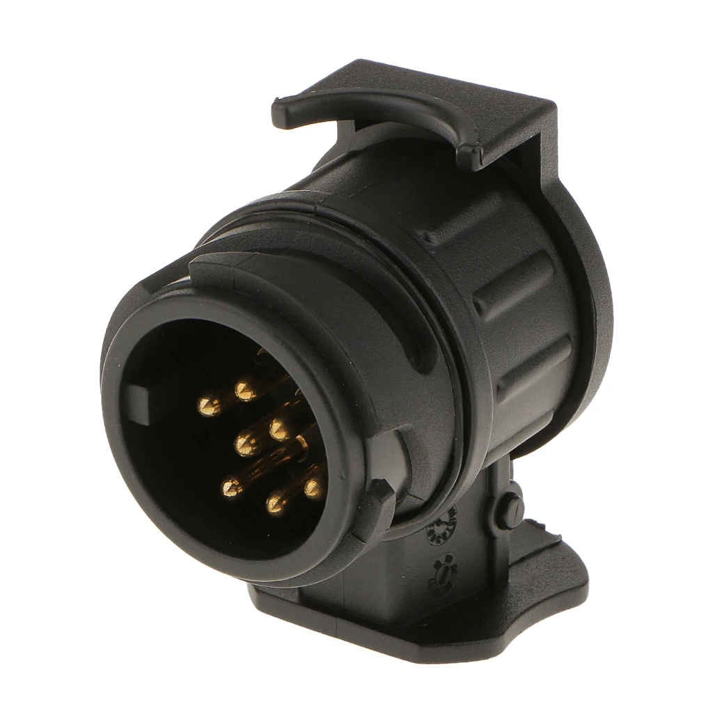 

13 Pin Socket To 7pin Plug Adaptor/Convertor For Trailer/Caravans/Towing
