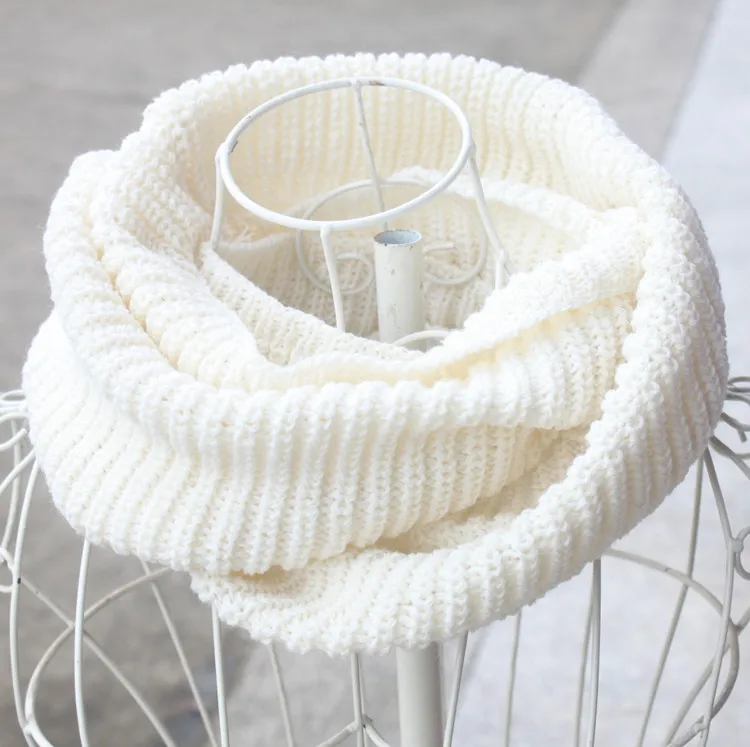 120*30 см Шарф кольцо женские круглые шарфы накидки для девочек зимы и осени