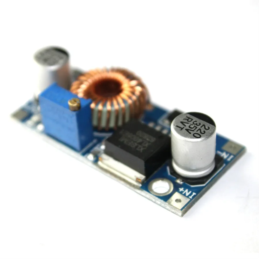 5 шт./лот XL4005 DSN5000 за LM2596 DC Регулируемый Step модуль питания 5A большой ток высокая