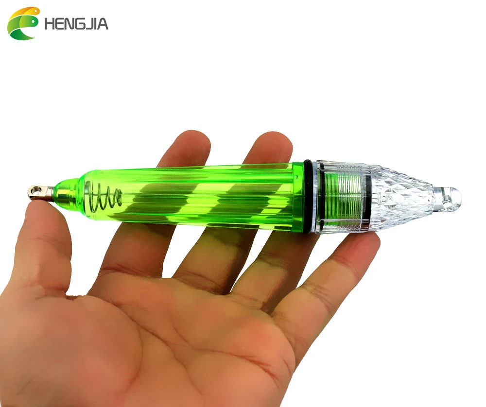 HENGJIA 1 шт. 16 5 см 35 7 г светодиодные пластиковые лампы для ловли карпа моря подводные