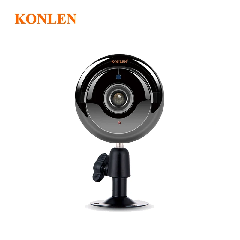 KONLEN Wi-Fi мини домашняя беспроводная ip-камера для безопасности, домашняя ИК камера ночного видения, аудио камера видеонаблюдения с разъемом для sd-карты