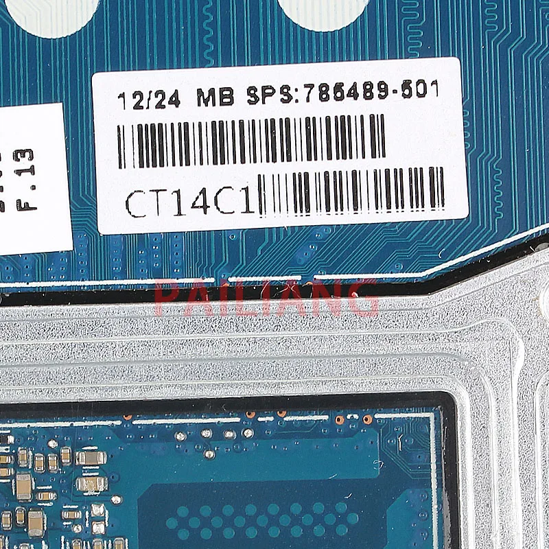 Материнская плата PAILIANG для ноутбука HP 350 G1 материнская ПК I5-4210U 785489 001 501 tesed DDR3 |