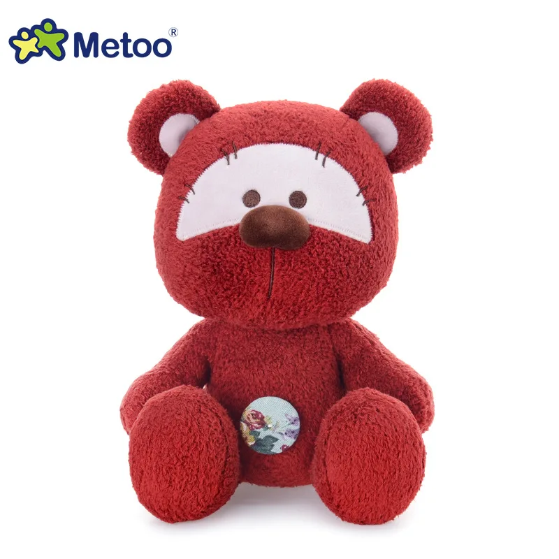 Metoo новый детский мультяшный медведь куклы Новорожденные спящие сопровождение