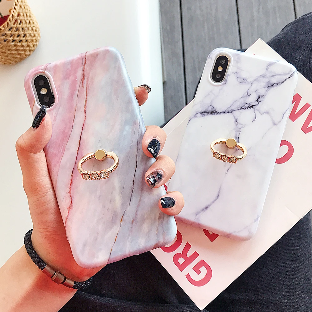 Классический Мраморный чехол SUYACS для телефона iPhone 11 Pro Max XR XS 6 6S 7 8 Plus X