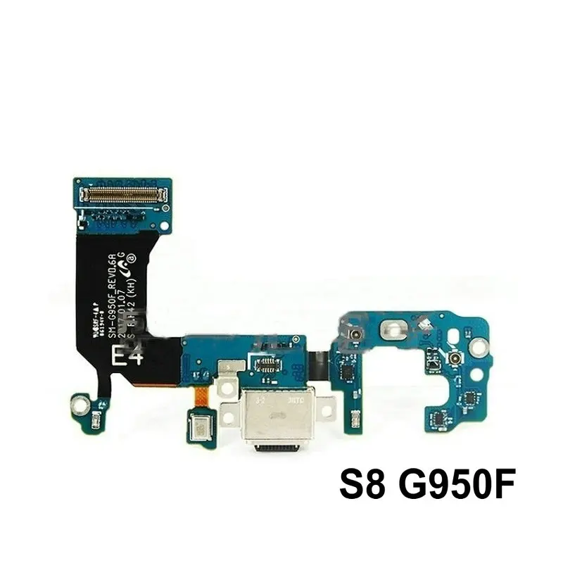

New Microphone Module+USB Charging Port Board Flex Cable Connector Parts For Samsung S8 G950F /G950U /G950N / S8Plus G955F phone