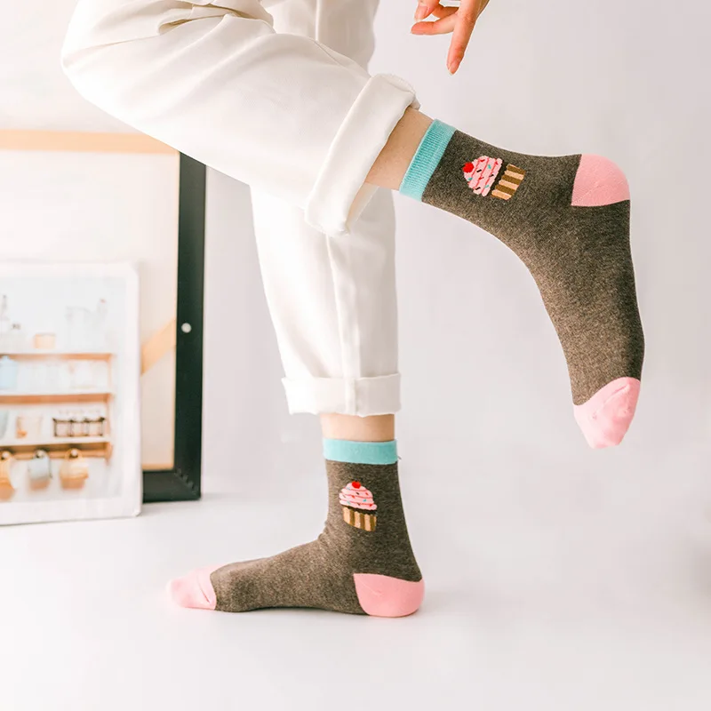 Новинка 2019 всесезонные оригинальные дышащие повседневные женские носки из серии