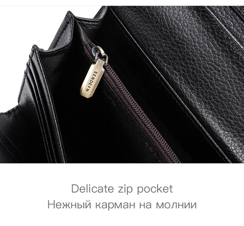 SENDEFN, новинка, спилок, распродажа, женский клатч, кожаный кошелек, Женский Длинный кошелек, Женский кошелек на молнии, ремень, сумка для денег, кошелек, 5209-55