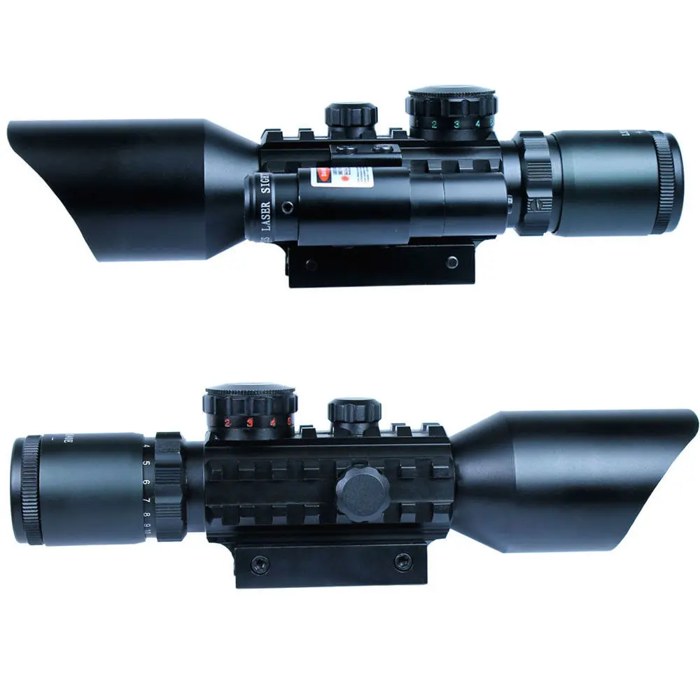 PRO M9C 3 10x40 E красный зеленый с подсветкой Mil dot оптический прицел тактический