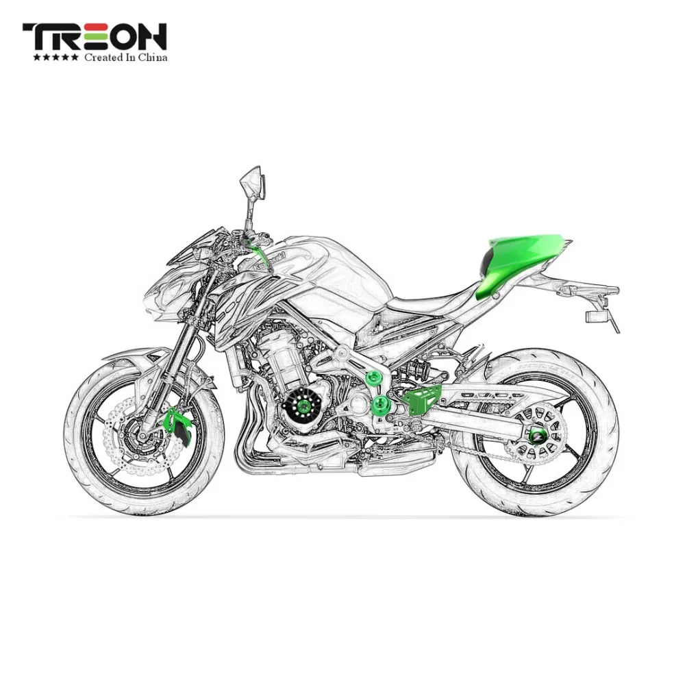 Мотоциклетные аксессуары для Kawasaki Z900 Z 900 2017-2020 алюминиевые рычаги тормоза с