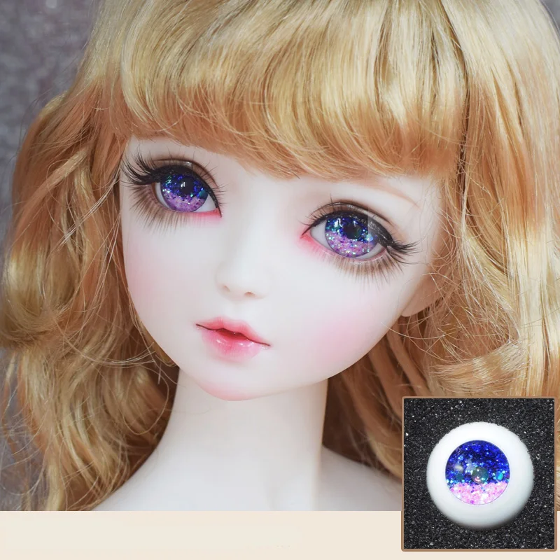 Bybrana Sd кукла Bjd глазное яблоко 12 мм 14 16 18 стеклянный глазный яблок|Куклы| |