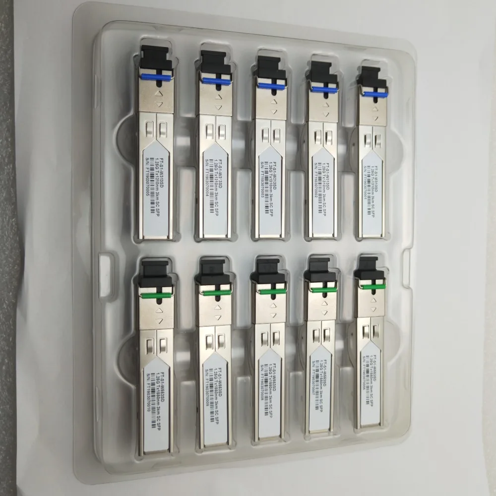 20KM 1 25G двойной переключатель SFP модуль 1000 базовый 1310nm волоконно-оптический